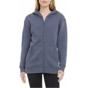 NWT Danskin Women's Full Zip Sweatshirt with Kangaroo Pocket Size S $50 1A054